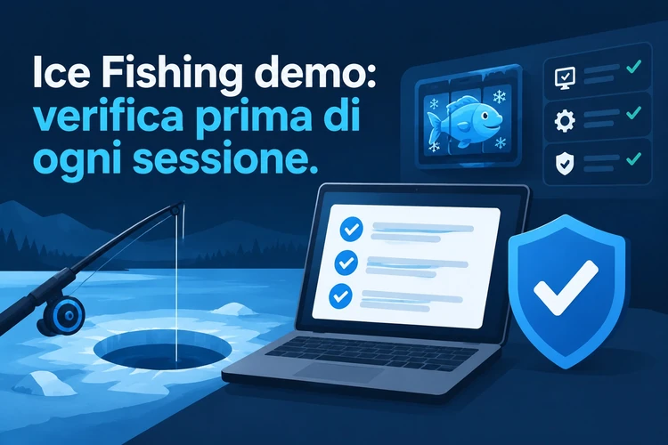 Ice Fishing demo: verifica prima di ogni sessione