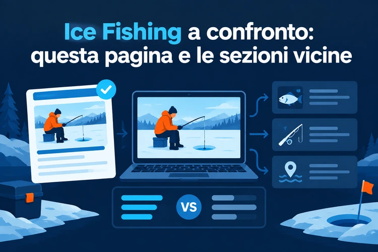 Ice Fishing a confronto: questa pagina e le sezioni vicine